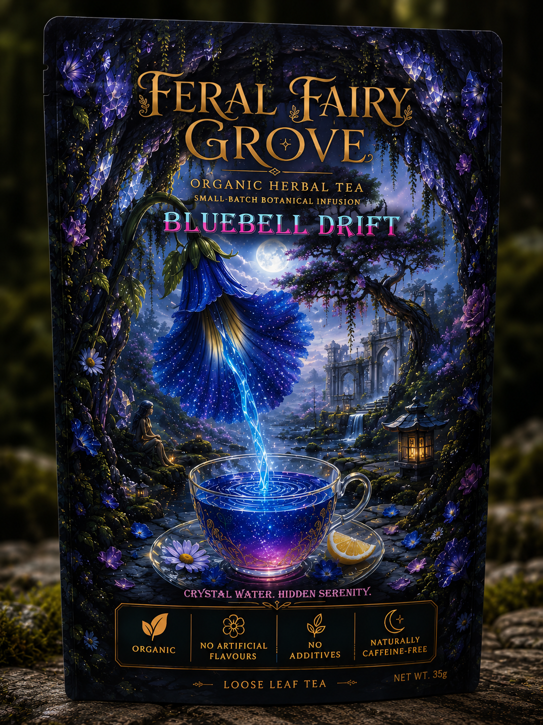 Bluebell Drift tea